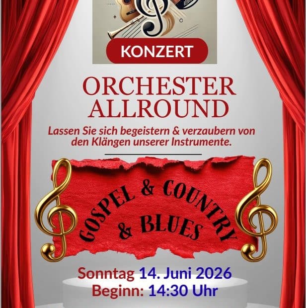 Konzert Orchester Allround - Gospel, Country & Blues
